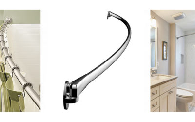 A Curved Shower Rod Is Like Magic